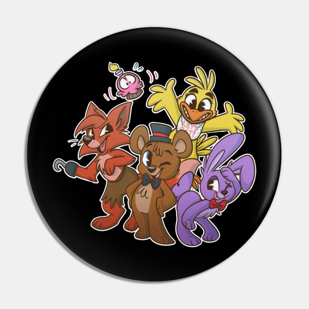 Freddy and Friends Pin by Nini