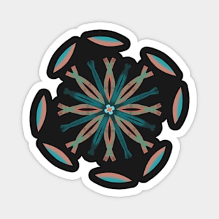 circular flower Magnet