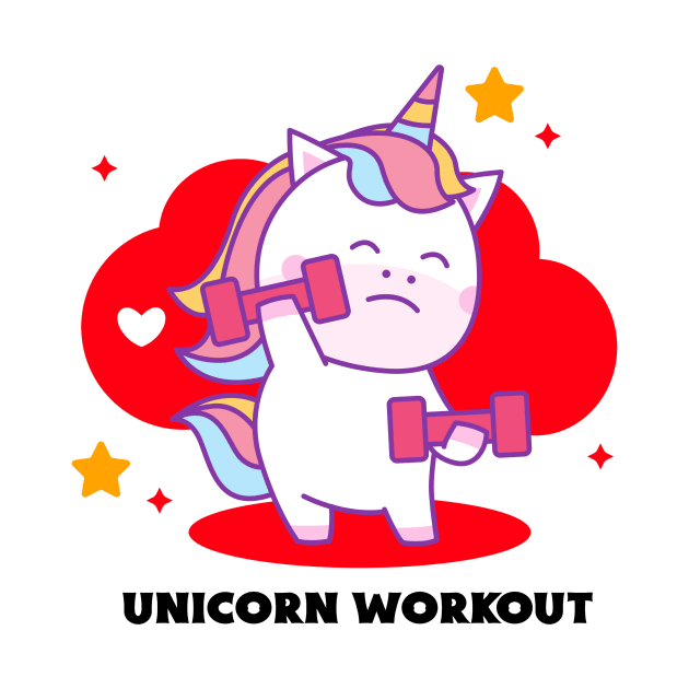 Unicorn Workout | Cute Baby by KidsKingdom