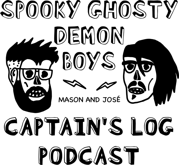 Spooky Ghosty Demon Boys Kids T-Shirt by Captains Log