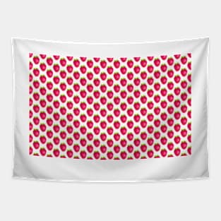 Cute Strawberries pattern Tapestry