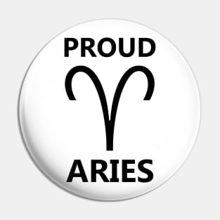 PROUD ARIES Pin