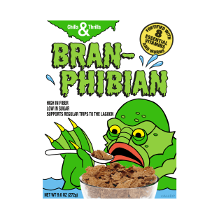 Monster Breakfast Cereal, Bran-phibian! T-Shirt