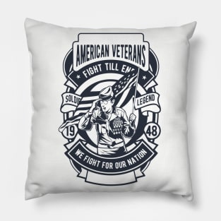 American Veterans Pillow