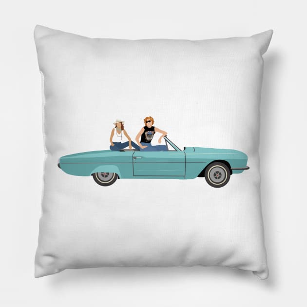 Thelma and Louise Pillow by rachaelthegreat