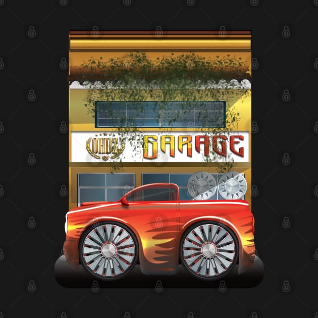 CS Cartoon Machines PickUp Truck And Garage V 2.1. by OmarHernandez