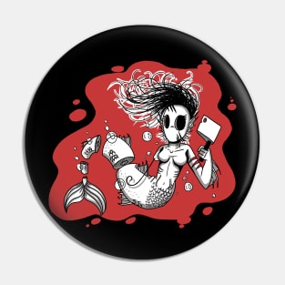 Slasher Mermaid Pin