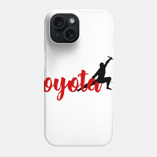 Ninja in Toyota Phone Case by ArtMomentum