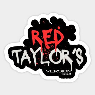 Taylor Swift Sticker for Sale by Danika’s Temporary Fix