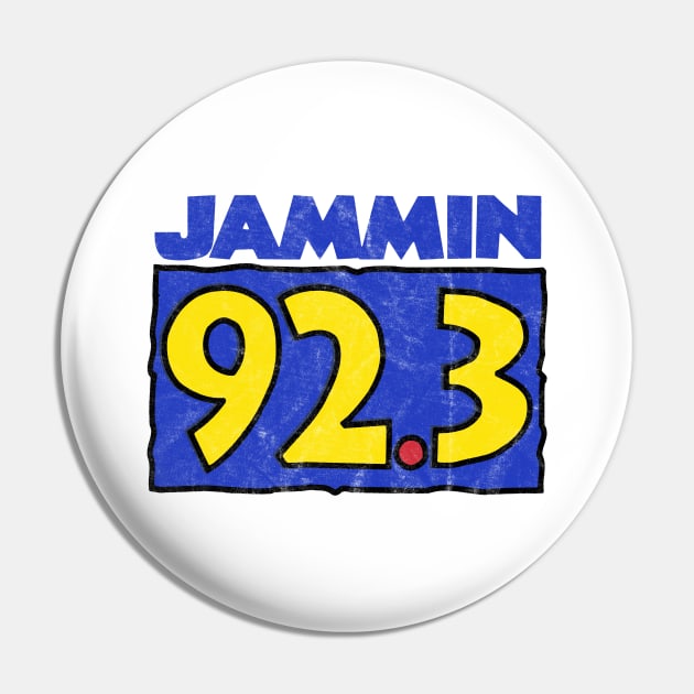 Jammin 92.3 Cleveland Pin by Turboglyde