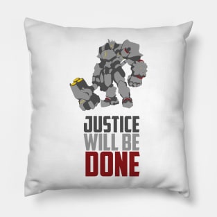 Justice Will Be Done Pillow
