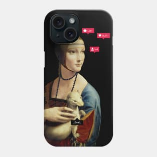 The Lady with an Ermine Influencer Phone Case