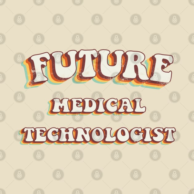 Future Medical Technologist - Groovy Retro 70s Style by LuneFolk