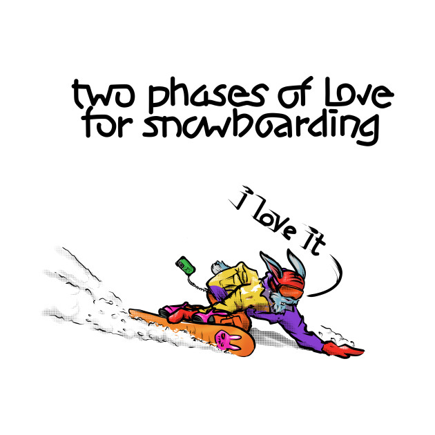 two phases of love for snowboarding by Shaggy_Nik