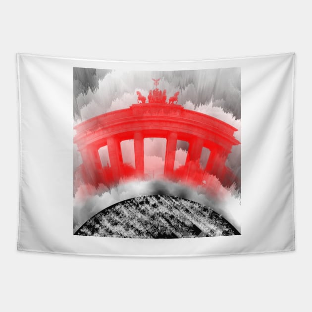 Brandenburg Gate Tapestry by Superlust