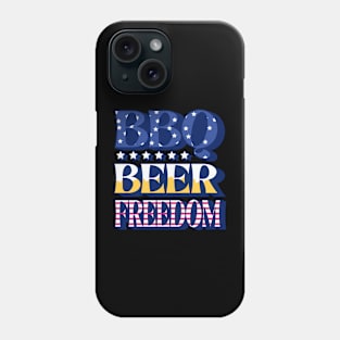 BBQ Beer Freedom Phone Case