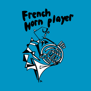 French Horn Player (Male) by Pollux T-Shirt