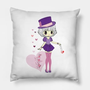 Kawaii Anime Girl Design Pillow