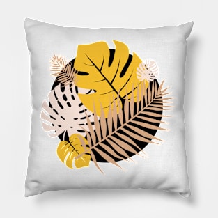 Mustard Silhouette Pillow