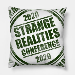 Strange Realities 2020 Official Weathered Seal 1 Pillow