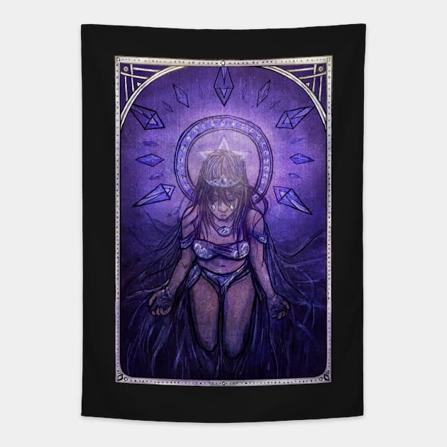 Darkness Tapestry by olgaandart