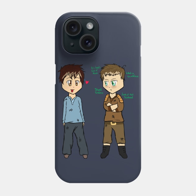 Gally C'Mon - Gally and Thomas - The Maze Runner Phone Case by oh_shoot_arts