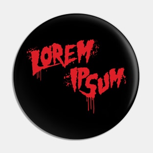 Lorem Ipsum Pin