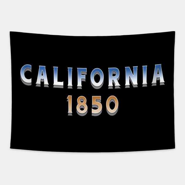 Vintage California 1850 Tapestry by doogwest