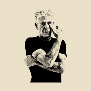 Anthony Bourdain ⚡ ☠💀 ϟ T-Shirt