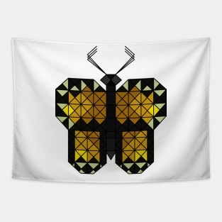 Monarch Butterfly - Geometric Abstract Tapestry