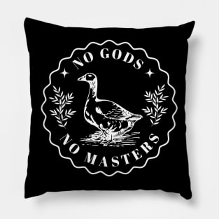 No Gods No Masters - Goose Pillow