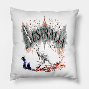 NICE DESIGN AUSTRALIA T-SHIRT Pillow