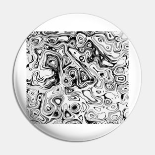 Blank Space - Original Abstract Design Pin