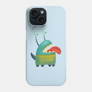 Lovesick monster sticking tongue out Phone Case