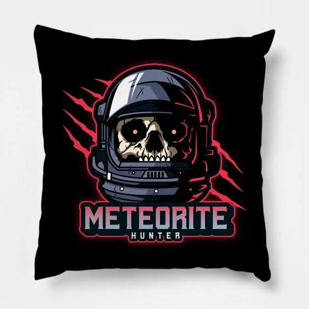 Meteorite Collector Meteorite Hunter Meteorite Pillow by Meteorite Factory