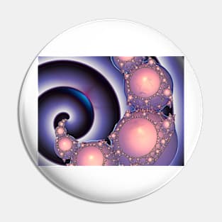 Spiraling Away Pin