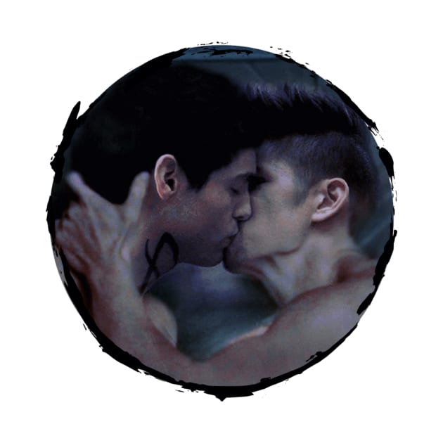 Malec Kiss Tent by nathsmagic