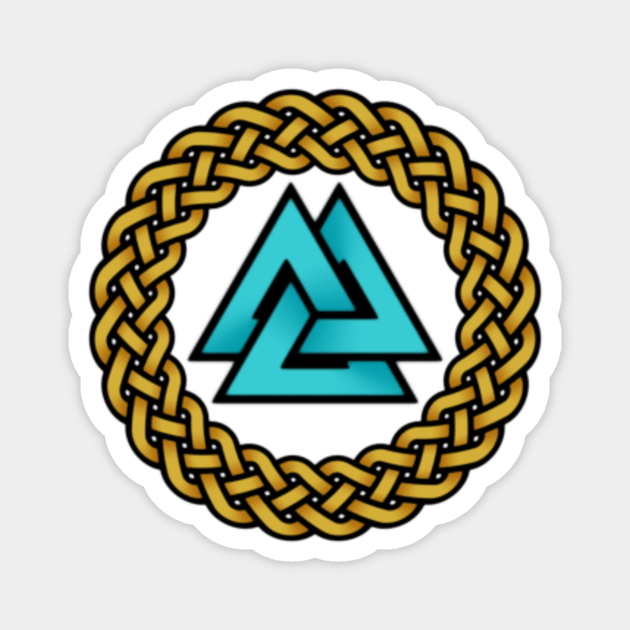 Odin's Valknut Trinity Triquetra Norse Celtic Viking Knot Valknut