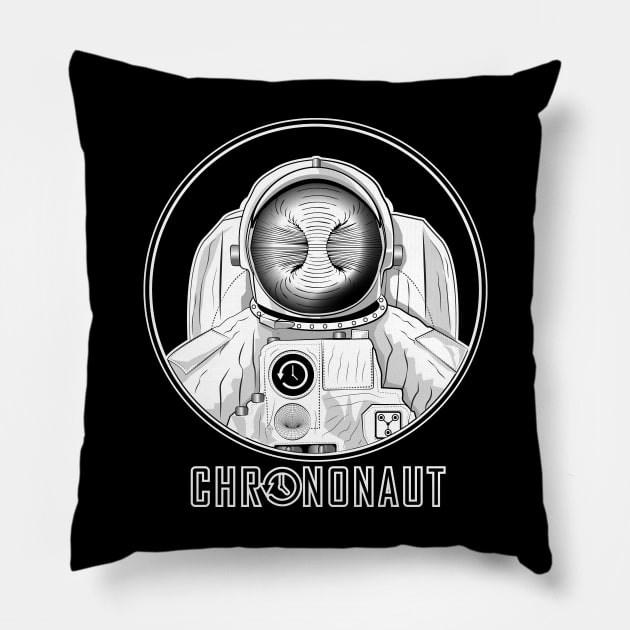 Chrononaut Pillow by triggerleo