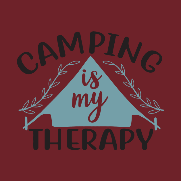 Camping Therapy by Urshrt