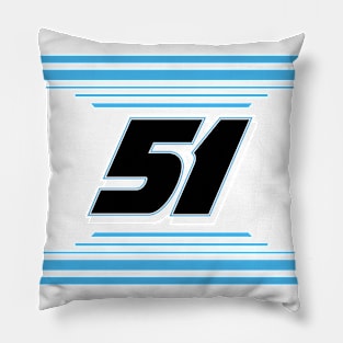 Jeremy Clements #51 2024 NASCAR Design Pillow