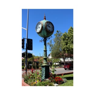 Town Clock Solvang California T-Shirt