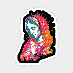 La Virgen de Guadalupe Rainbow Magnet