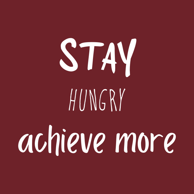 Stay hungry, achieve more. by Lytaccept