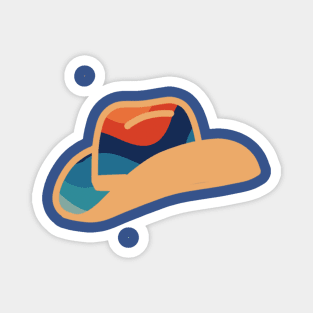 Cool Cowboy Hat Magnet