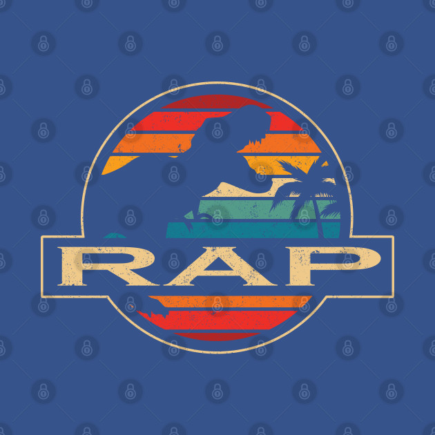 Disover Rap Dinosaur - Rap - T-Shirt