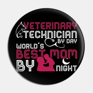 Veterinary Technician Gifts Best Mom Ever Mothers Day Gift Pin