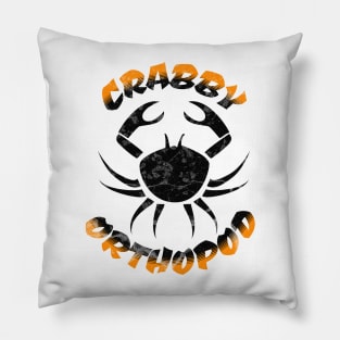 Crabby Orthopod Pillow