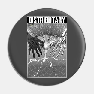 Fugitive Poems "Distributary" Cover Pin