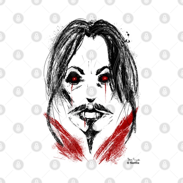 Castlevania Dracula Face by DougSQ